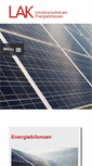 Mobile Screenshot of lak-energiebilanzen.de